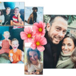 foto op hout rechthoek