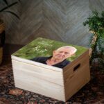 Herinneringskist overlijden foto tekst