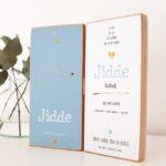 geboortekaartje hout